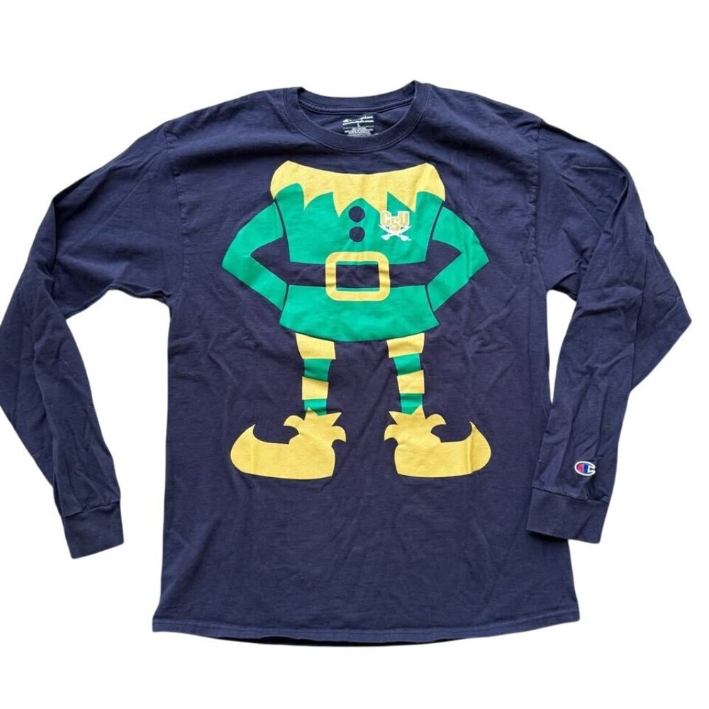 Champion Charleston Southern University Elf Christmas Shirt Large